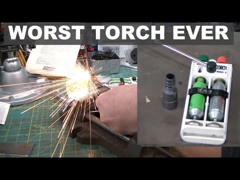 The Worst Oxy-fuel Torch Ever Made: Archer Microflame Torch - Elementalmaker