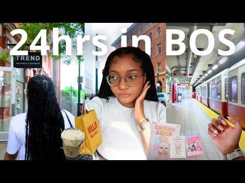 Spend 24 Hours In Boston With Me 🛍️
