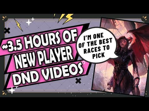 ~3.5 Hours Of How To Play Dnd For Brand New Players To Fall Asleep To