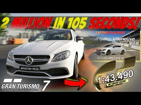 🤑 2 Million Credits With 1 Lap Of The Newest Circuit In Gran Turismo  || Time Trial Guide - Week 04