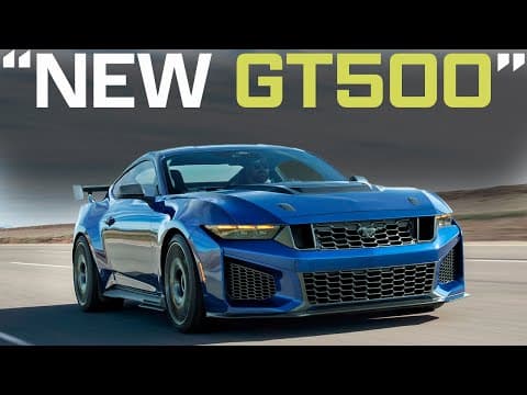 First Look! Meet The 2026 Ford Mustang Dark Horse Sc Supercharged V8 Beast.  Ford's Cooking!!