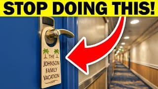 How Cruise Thieves Pick Their Next Victims (avoid This Mistake!)
