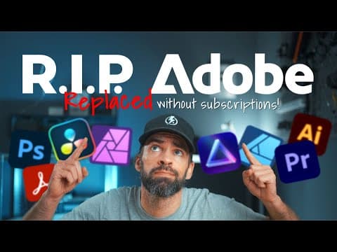 I Replaced All My Adobe Apps With These [free Or Cheaper] Alternatives!