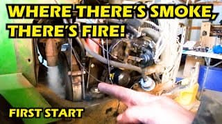 Diesel Engine Rebuild - First Start!