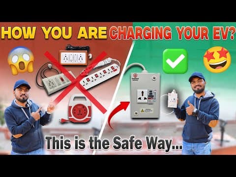 Must Have Product For Your Ev Safety - Ampvault Safepoint🤩 | Electric Vehicles India