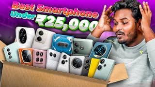 Top 5 Best 📱smartphone Under ₹25,000⚡️ June 25🔥| 🔋duracell 20000mah Power Bank 😯 | Giveaway 🎁