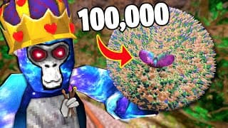 I Broke Gorilla Tag With 100,000 Dougs??? | Bug Babies Mod