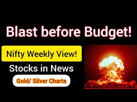 Nifty Weekly View 🔥 Stocks In Focus | Stock Market Crash
