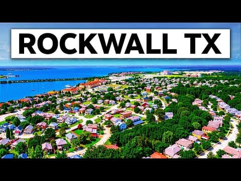 A Realistic Driving Tour Of Rockwall, Texas