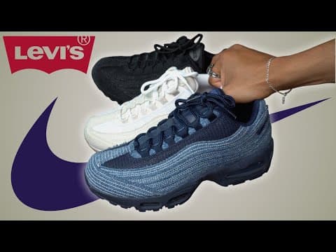 Best Air Max Sneaker This Year? - Nike Air Max 95 Levis Review (all 3 Colorways)