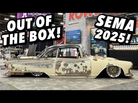 My Bagged Auto Union 1000sp At Sema 2025! (gas Monkey & Chip Foose?!)