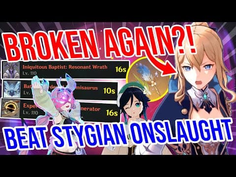 Ultimate Stygian Onslaught Guide! Mechanics, Speedrun, And Best Teams! Genshin Impact Luna Iii