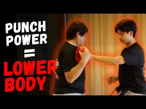 Unlock Punching Power: Lower Body Secrets Every Karateka Must Know