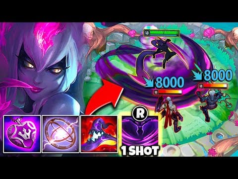 Peekaboo! Evelynn Just One Shot You! This Champ Is So Fun In Arena!