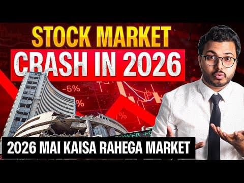 Market Predictions For 2026 | Stock Market Crash In 2026 | Vibhor Varshney | Silver | Crypto | Gold