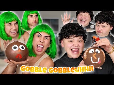 Making Turkey Buzzieballs With @adamrayokay  | Louie's Life