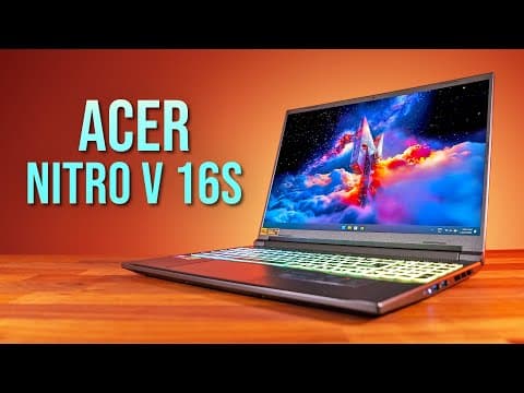 Acer's Thin Budget Gaming Laptop Has A Huge Problem - Nitro V 16s Review