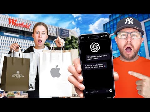 Chatgpt Decides Our Shopping Budgets For 24 Hours! *lilly Got Lucky*