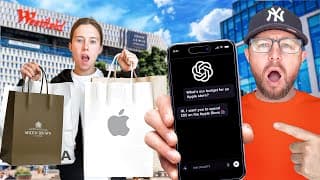 Chatgpt Decides Our Shopping Budgets For 24 Hours! *lilly Got Lucky*