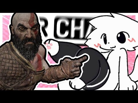 Kratos Is A Boy Kisser?! - Vrchat Funny Moments