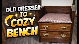 A Dresser Bench? The Best Thing You've Never Seen!