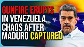 Gunfire Erupts In Venezuela, Chaos After Maduro Captured By Us