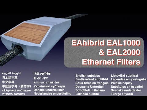 Eahibrid Eal1000 & Eal2000 Ethernet Filters