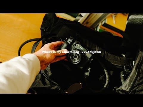 What's In My Camera Bag For 2026