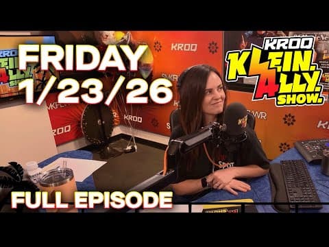 Klein. Ally. Show. On Kroq | Friday, January 23 2026