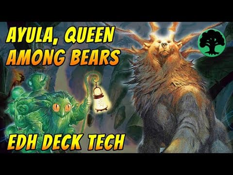 🐻 Ferocious Upgrades From Lorwyn Eclipsed! Ayula, Queen Among Bears Deck Tech!
