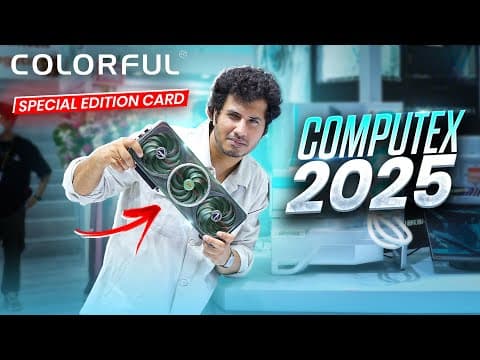 Colorful Displayed Special Products At Computex 2025 😎