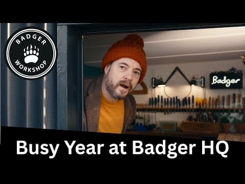 2025 Was A Busy Year At Badger Hq, Workshop Tour