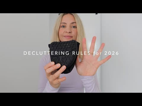 76. 6 Decluttering Rules That ✨transformed✨ My Wardrobe.