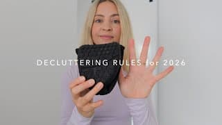 76. 6 Decluttering Rules That ✨transformed✨ My Wardrobe.