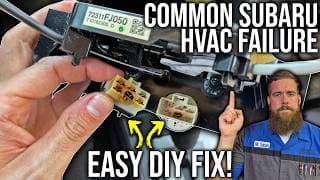Another Expensive Surprise From Subaru!? Hvac Woes… Common Issue To Check On Your Subaru.