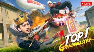 Aaj Finally Grandmaster 🔥😎  Garena Free Fire #freefirelive