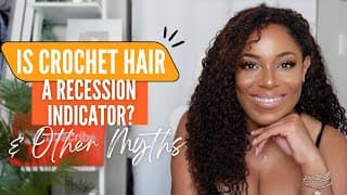 Rant| Wearing Crochet Is A Recession Indicator & Debunking Other Crochet Hair Myths| Lia Lavon