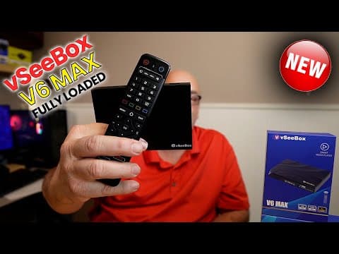 Vseebox V6 Max Review: The Latest "fully Loaded" Tv Box! (8k, Android 14)