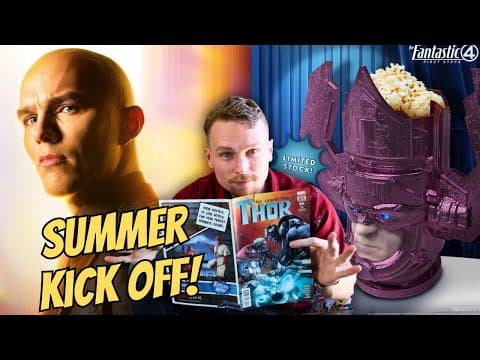 Fantastic Four Crashes Websites! Superman Posters (tickets Soon?) Mcu/dcu Summer Heats Up