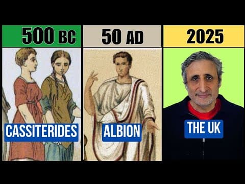 All The Names For Britain Since 500 Bc