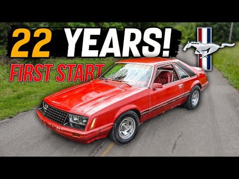 Will It Run And Drive After 22 Years? V8 Mustang Rescued After Decades!