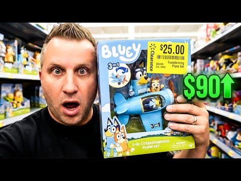 Walmart Clearance Hunt 2026: Bluey Toys + Funko Pops I Scanned For Insane Amazon Fba Profits!