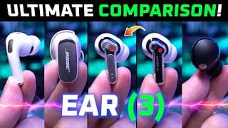 Nothing Ear (3) Review Vs Airpods Pro 3, Bose, Sony, Nothing Ear 2024 🔥