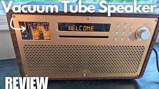 Review: Glencreag Hifi Vacuum Tube Retro Bluetooth Speaker - Cd Player, Fm Radio - Any Good? (vts01)