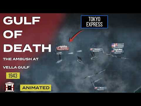 The Us Navy’s First Clean Win: Vella Gulf, 1943 - Animated