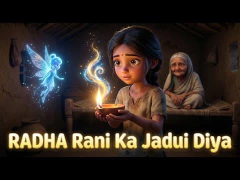 Radha Rani Aur Jhilmil Pari Ki Magical Story | Hindi Moral Story For Kids