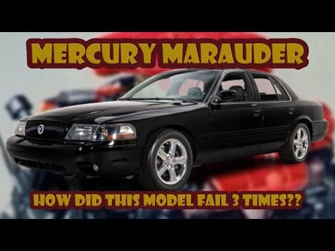 Here’s How The Marauder Was A Three-time Loser For Mercury (includes Carpodgo Promo)