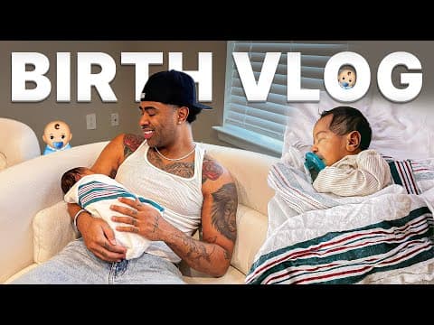 Meet My Son, Chicago 🩵🥹 (official Birth Vlog)