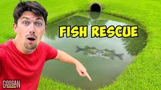 We Rescued Fish During A Tournament!