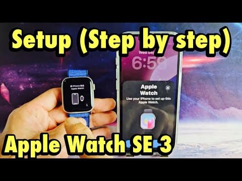 How To Setup 'apple Watch Se 3' Step By Step